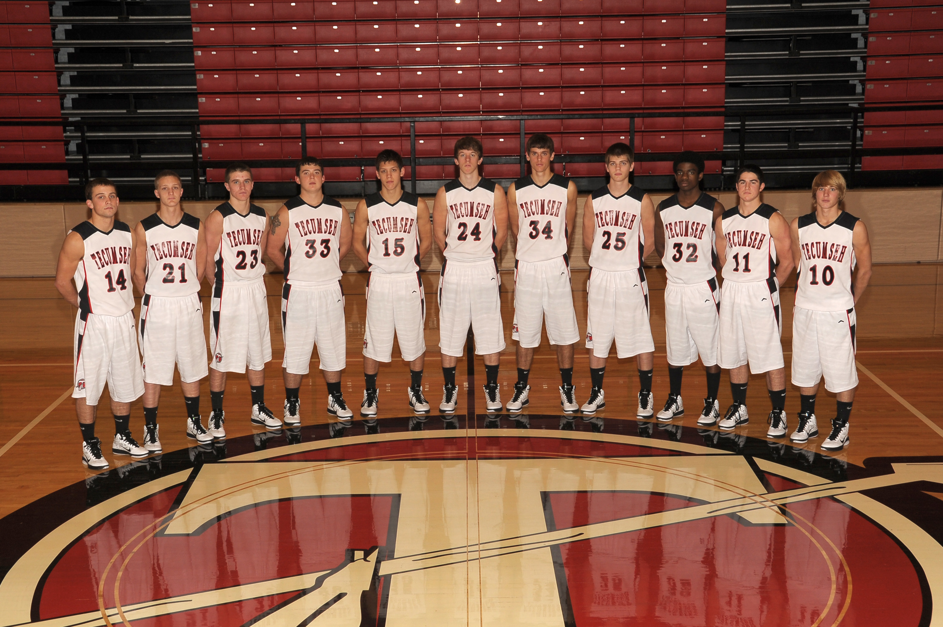 2010-11 Tecumseh Varsity Basketball Team