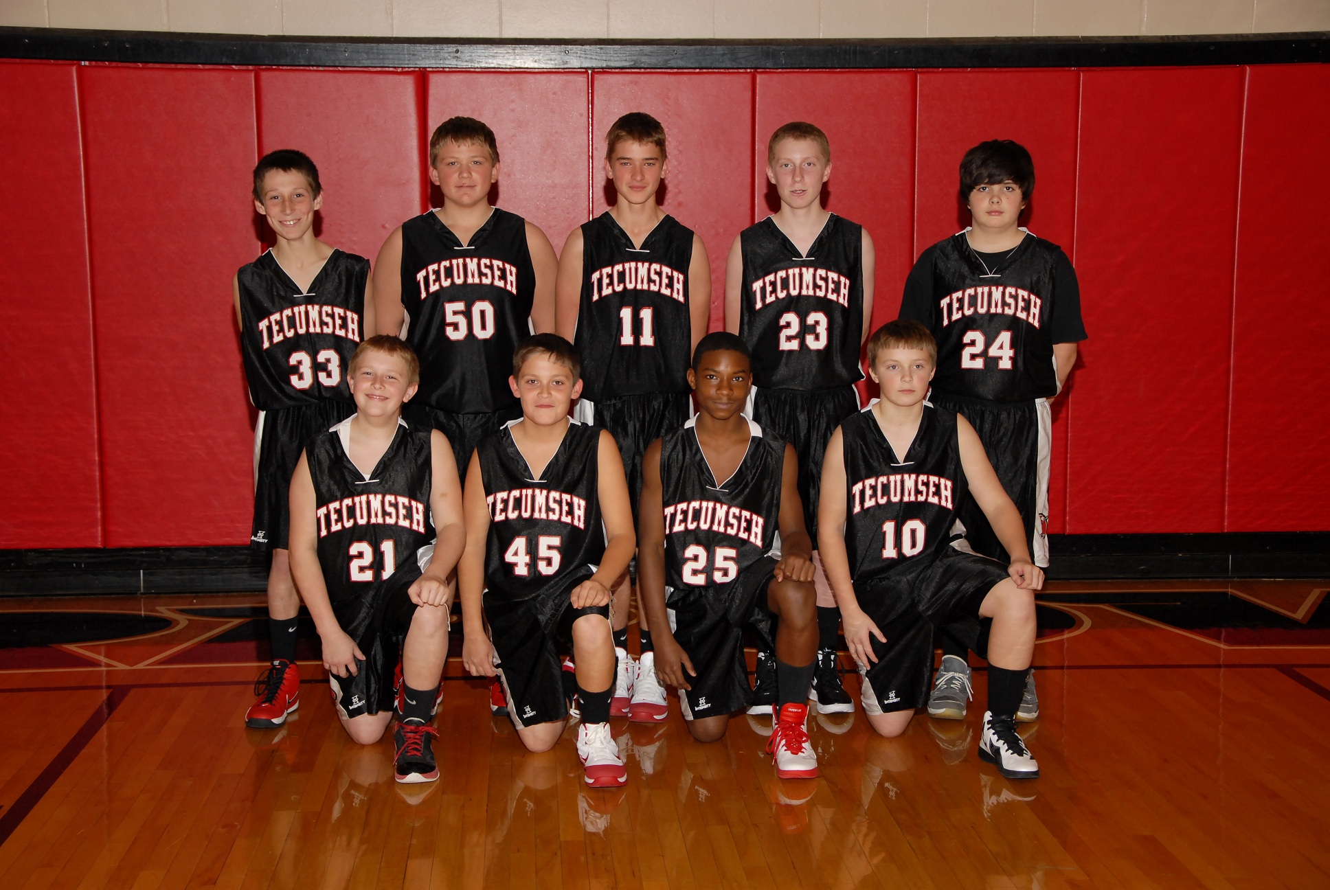 2011-12 Tecumseh 7th Grade Basketball Team