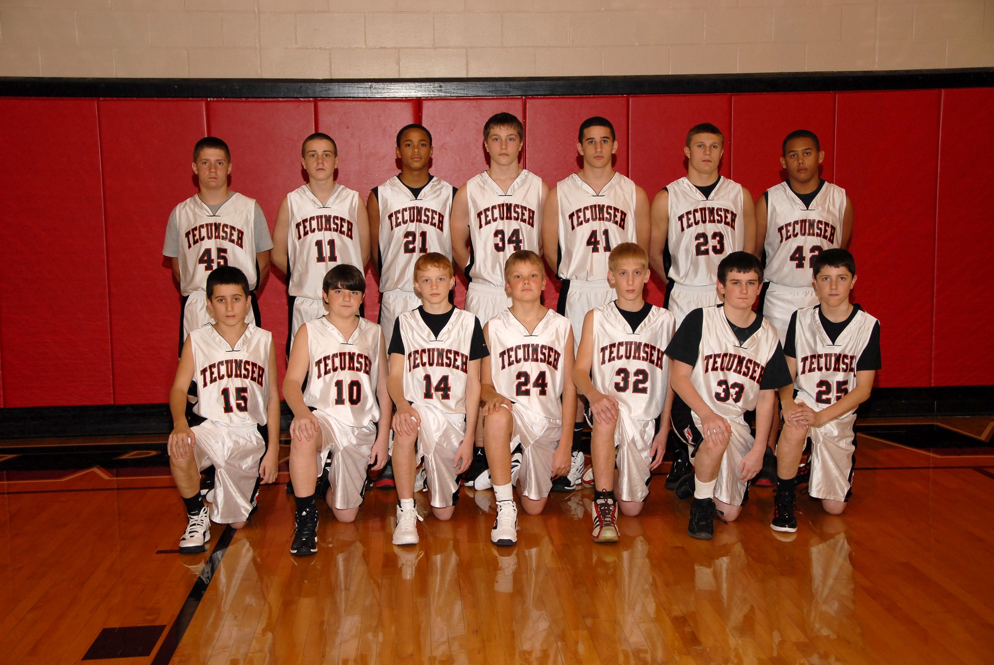 2011-12 Tecumseh 8th Grade Basketball Team