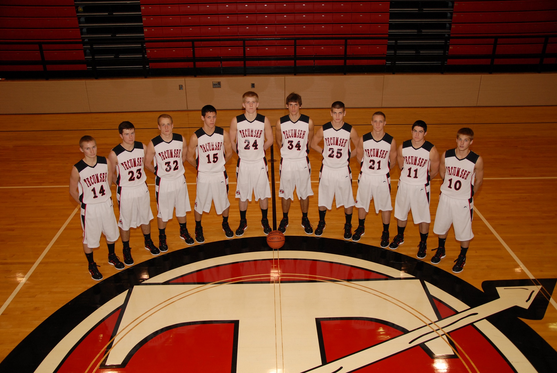 2011-12 Tecumseh Varsity Basketball Team